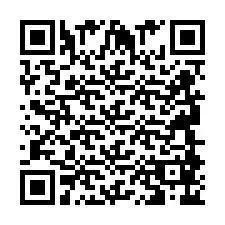 Código QR para número de teléfono +2694886640