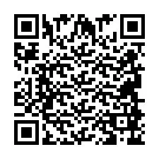 Codice QR per il numero di telefono +2694886657