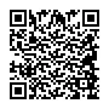 Código QR para número de teléfono +2694886673