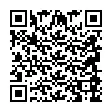 Código QR para número de teléfono +2694886681