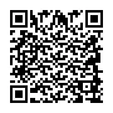 Código QR para número de telefone +2694886704