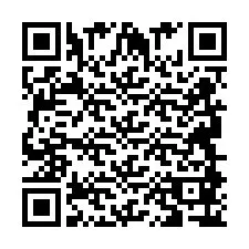 Código QR para número de teléfono +2694886712