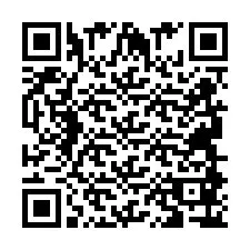 Kod QR dla numeru telefonu +2694886713