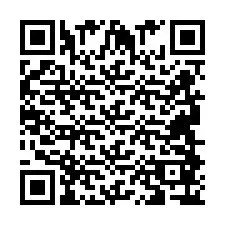 Código QR para número de telefone +2694886737