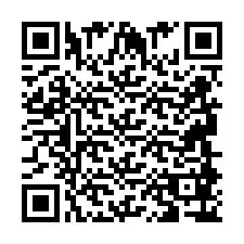 Codice QR per il numero di telefono +2694886745