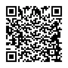 QR-code voor telefoonnummer +2694886757