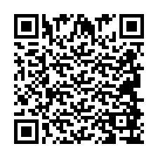 Código QR para número de telefone +2694886763