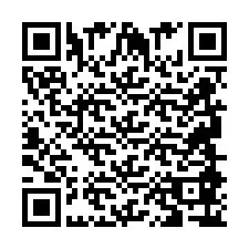 QR-код для номера телефона +2694886789