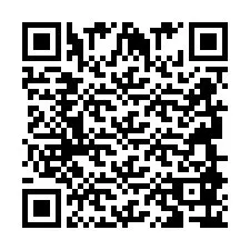 Codice QR per il numero di telefono +2694886790