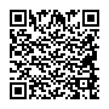 QR-code voor telefoonnummer +2694886807