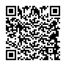 QR-code voor telefoonnummer +2694886813