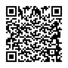 Código QR para número de teléfono +2694886900