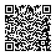 Código QR para número de teléfono +2694886908