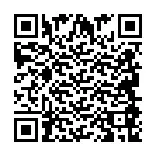 Código QR para número de telefone +2694886986