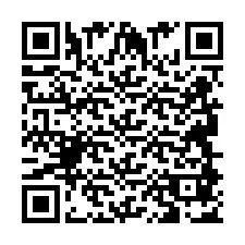 QR Code pour le numéro de téléphone +2694887012