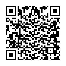 QR-код для номера телефона +2694887028