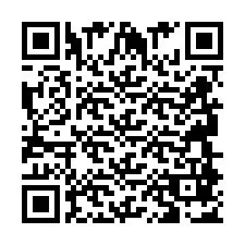 QR Code pour le numéro de téléphone +2694887050