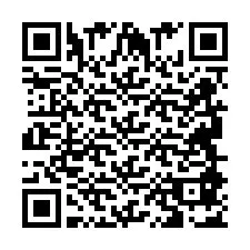 QR-код для номера телефона +2694887086