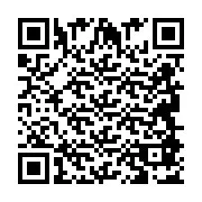 QR код за телефонен номер +2694887092