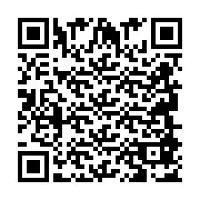 Código QR para número de telefone +2694887094