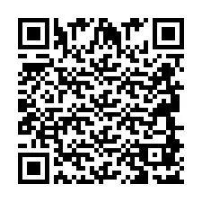 Código QR para número de telefone +2694887100