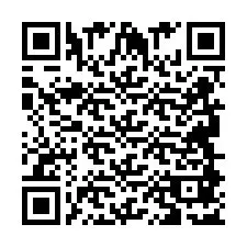 QR-код для номера телефона +2694887116