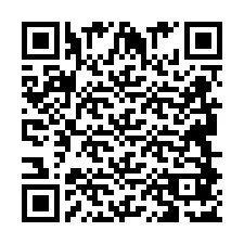 QR код за телефонен номер +2694887122