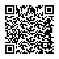 Kod QR dla numeru telefonu +2694887123