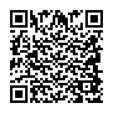 QR код за телефонен номер +2694887134