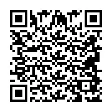 QR-code voor telefoonnummer +2694887137