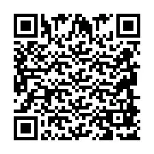 QR код за телефонен номер +2694887151