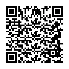 QR-код для номера телефона +2694887165