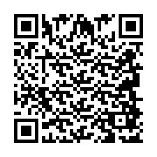 QR код за телефонен номер +2694887174