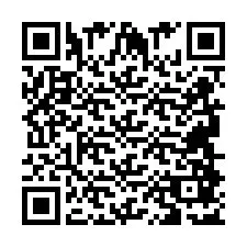 QR-code voor telefoonnummer +2694887177