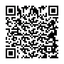 QR код за телефонен номер +2694887203