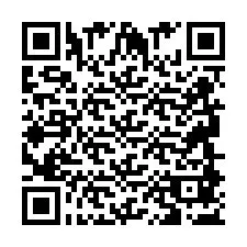 Código QR para número de telefone +2694887211