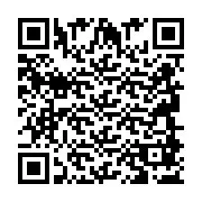 Codice QR per il numero di telefono +2694887240