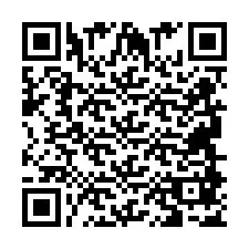 QR-code voor telefoonnummer +2694887547