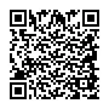 QR-code voor telefoonnummer +2694887548