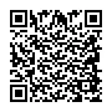 Código QR para número de teléfono +2694887564