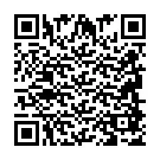 QR-код для номера телефона +2694887565