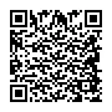 QR-код для номера телефона +2694887566