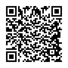 Código QR para número de telefone +2694887579