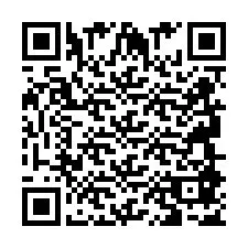 QR Code pour le numéro de téléphone +2694887590