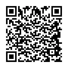 QR Code pour le numéro de téléphone +2694887596