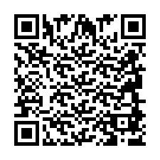 Codice QR per il numero di telefono +2694887600