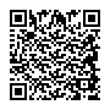 Codice QR per il numero di telefono +2694887612