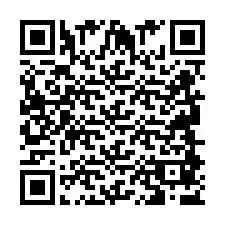 Código QR para número de telefone +2694887618