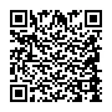 Código QR para número de teléfono +2694888489