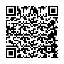 Código QR para número de teléfono +2694888497